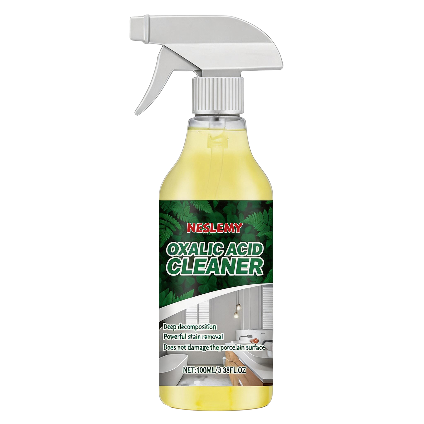 NESLEMYđ„Bathroom Cleaner for Tough Toilet & Sink Stains