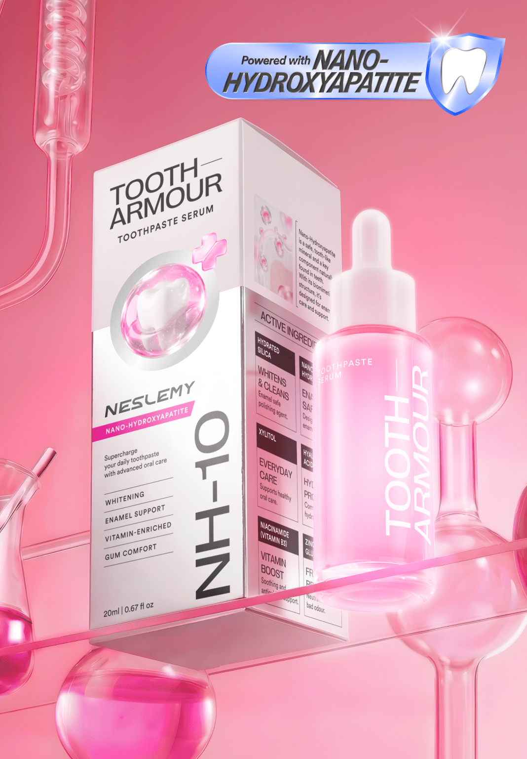 🔥LAST DAY 50% OFF🔥NESLEMY Tooth Armour Toothpaste Serum