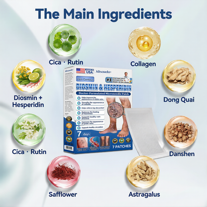 Alisanda® 𝑽𝗲𝗶𝙣 𝘾𝐨𝐧𝘁𝗼𝙪𝙧 𝙈𝙞𝐜𝐫𝒐𝒏𝒆𝗲𝗱𝗹𝙚 𝙋𝙖𝐭𝐜𝒉 𝒘𝒊𝘁𝗵 𝗔𝙙𝙫𝙖𝙣𝙘𝐞𝐝 𝐃𝒊𝒐𝒔𝗺𝙞𝐧 & 𝑯𝒆𝘀𝗽𝗲𝙧𝙞𝙙𝙞𝐧 𝐃𝒆𝒍𝒊𝒗𝗲𝗿𝙮🌿𝟕-𝐃𝐚𝐲 𝐕𝐢𝐬𝐢𝐛𝐥𝐞 𝐑𝐞𝐬𝐮𝐥𝐭𝐬 𝐟𝐨𝐫 𝐕𝐚𝐫𝐢𝐜𝐨𝐬𝐞 𝐕𝐞𝐢𝐧𝐬 — 𝗔𝗱𝘃𝗮𝗻𝗰𝗲𝗱 𝗛𝗲𝗿𝗯𝗮𝗹 𝗕𝗹𝗲𝗻𝗱 𝗧𝗮𝗿𝗴𝗲𝘁𝘀 𝗦𝗽𝗶𝗱𝗲𝗿 𝗩𝗲𝗶𝗻𝘀 & 𝗥𝗲𝗹𝗶𝗲𝘃𝗲𝘀 𝗛𝗲𝗮𝘃𝘆, 𝗧𝗶𝗿𝗲𝗱 𝗟𝗲𝗴𝘀