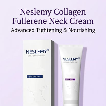 Roller Massage Neck Cream 🧴 Collagen & Hyaluronic Acid | Firms Neck, Reduces Wrinkles & Double Chin