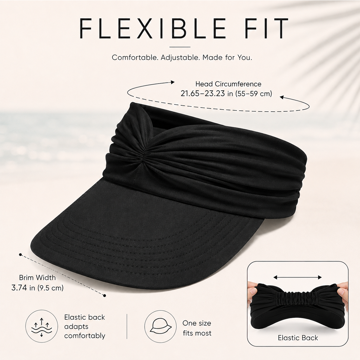 🔥Buy1 Get1 free☀️Women's UPF 50+ UV Protection Sun Visor Hat