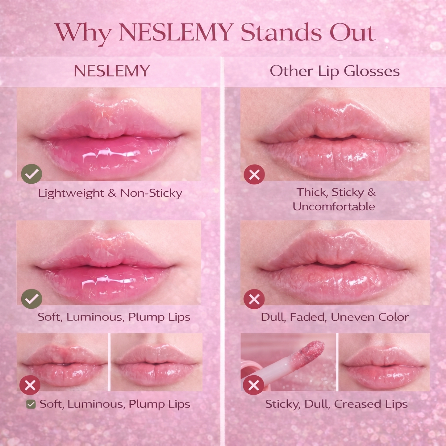 Final 3 Hours: 70%OFF🔥Velvet Shine Lip Treatment--Soft, Glossy Lips That Last All Day