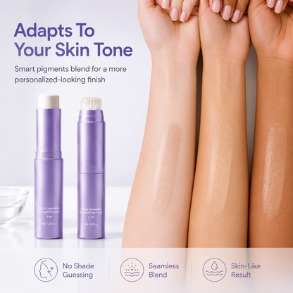 🔥Last Day - Buy 1 Get 1 Free🔥2-in-1  Color Changing Foundation Stick