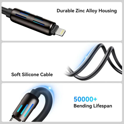 ✨4-in-1 Multi USB Charging Cable -1.5 meters