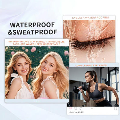 Buy 1 Get 1 Free⭐NESLEMY Decoratedo 24H Volumizing Mascara: Thick, Defined Lashes - Smudge-Proof & Waterproof