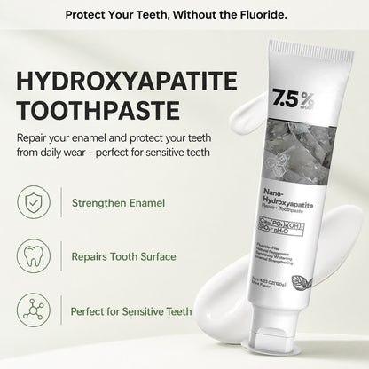 ⏰Last day-Buy 1 Get1 Free🔥NESLEMY-Hydroxyapatite Whitening Toothpaste