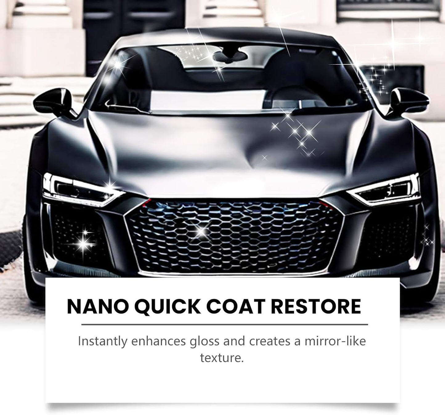 🔥Automotive Nano Coating Repair Agent - With Dust and Water Repellent Properties - Long-lasting and Durable with Gloss, Suitable for Continuous Use