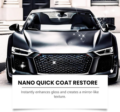 🔥Automotive Nano Coating Repair Agent - With Dust and Water Repellent Properties - Long-lasting and Durable with Gloss, Suitable for Continuous Use