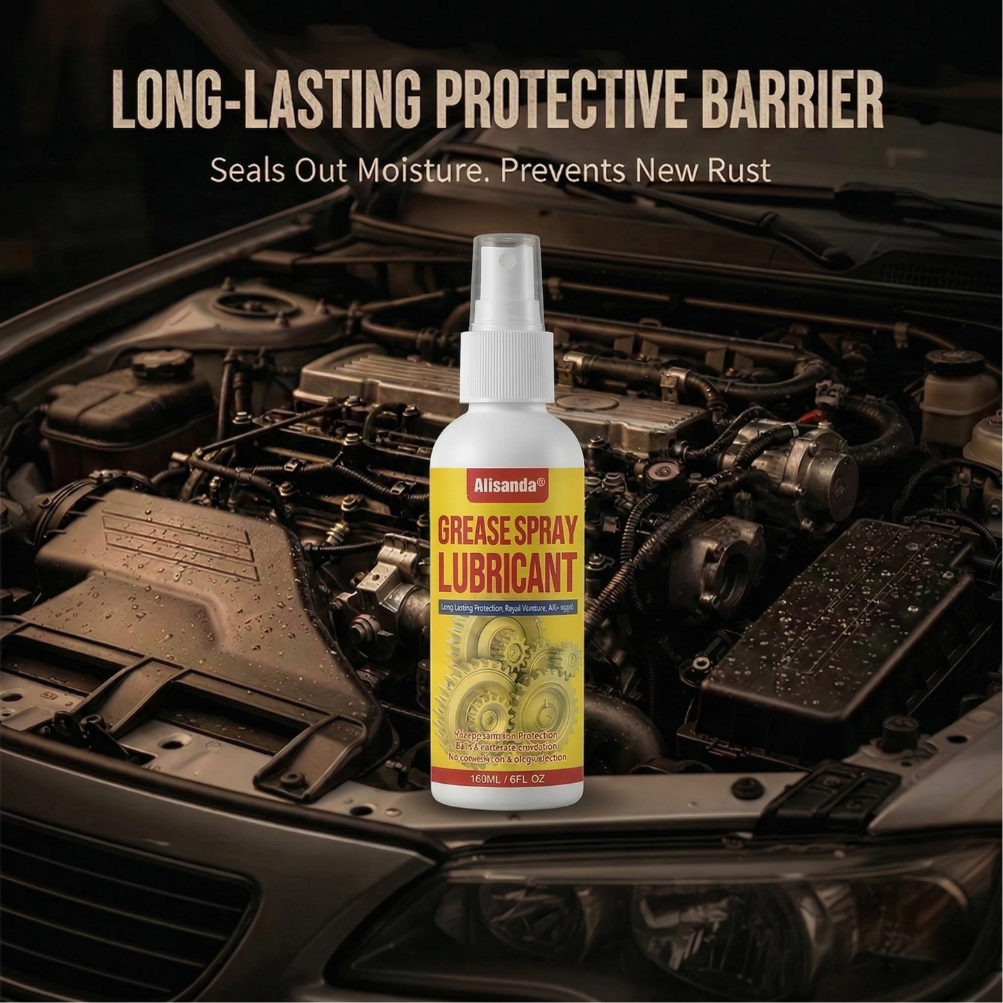 Upgraded Version🔥Anti-Rust Lubricant Spray & Rust Remover-180ML