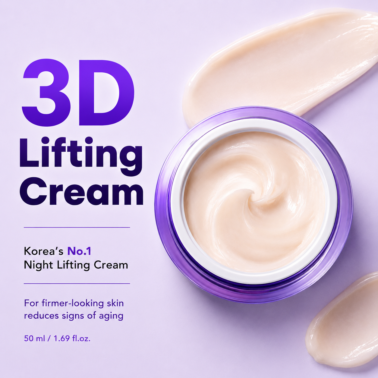 Last day-Buy 1 Get 1 Free ❤️NESLEMY 3D Firming Cream | Korean Lifting Night Cream