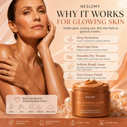 Last day buy 1 get  free!✨Glow Body Butter with Crushed Pearl