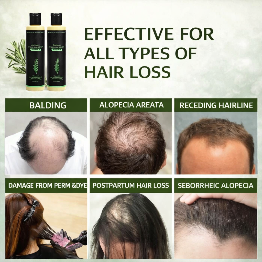 🔥 Thicker, Stronger Hair Starts Here — Rosemary Keratin Shampoo That Works