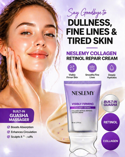 NESLEMY Profile Refining Cream with Built-In Gua Sha Applicator