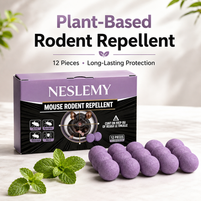 🐭 12-Pack Rodent Repellent Balls, Effective Pest Control Solution