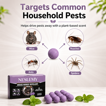 🐭 12-Pack Rodent Repellent Balls, Effective Pest Control Solution