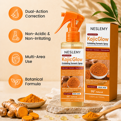 Last Day⏰Buy 1 Get 1 Free🔥NESLEMY® KojicGlow Exfoliating Turmeric Spray