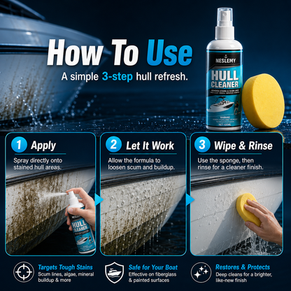 Boat Hull Cleaner  Stain and Scum Line Remover