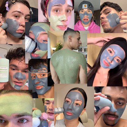 NESLEMY Clay Stick Mask-Get clearer-looking pores and smoother skin without messy clay jars