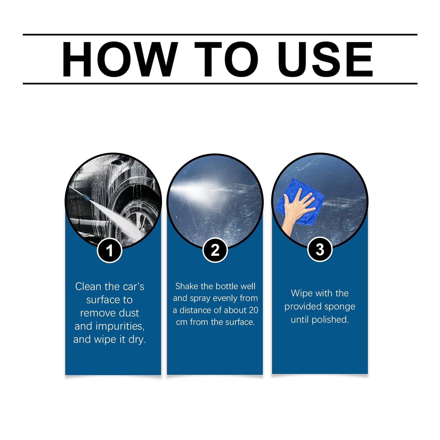 🔥Automotive Nano Coating Repair Agent - With Dust and Water Repellent Properties - Long-lasting and Durable with Gloss, Suitable for Continuous Use