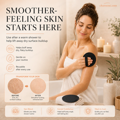 ⏰Last Day-Buy 1 Get 1 Free🔥Exfoliating Scrub Bath Pads – Deep Exfoliation, Dead Skin Eraser, Reusable