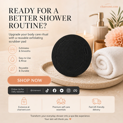 ⏰Last Day-Buy 1 Get 1 Free🔥Exfoliating Scrub Bath Pads – Deep Exfoliation, Dead Skin Eraser, Reusable