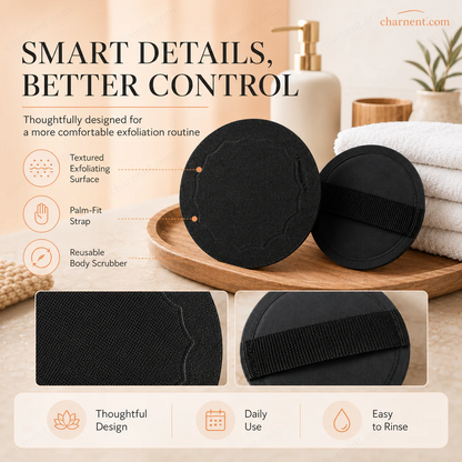 ⏰Last Day-Buy 1 Get 1 Free🔥Exfoliating Scrub Bath Pads – Deep Exfoliation, Dead Skin Eraser, Reusable