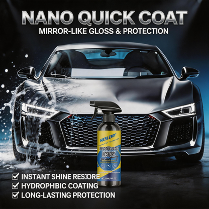 Automotive Nano Coating Repair Agent - With Dust and Water Repellent Properties - Long-lasting and Durable with Gloss, Suitable for Continuous Use