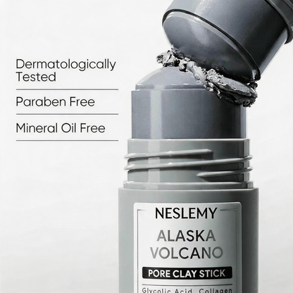NESLEMY Clay Stick Mask-Get clearer-looking pores and smoother skin without messy clay jars