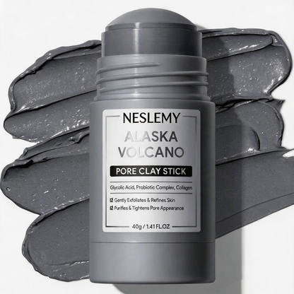 NESLEMY Clay Stick Mask-Get clearer-looking pores and smoother skin without messy clay jars