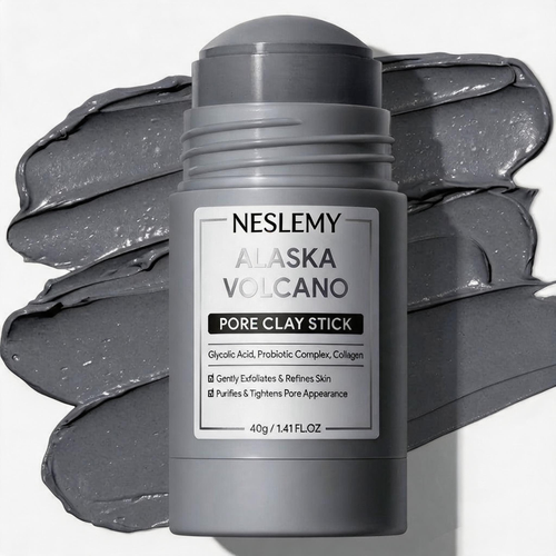 NESLEMY Clay Stick Mask-Get clearer-looking pores and smoother skin without messy clay jars