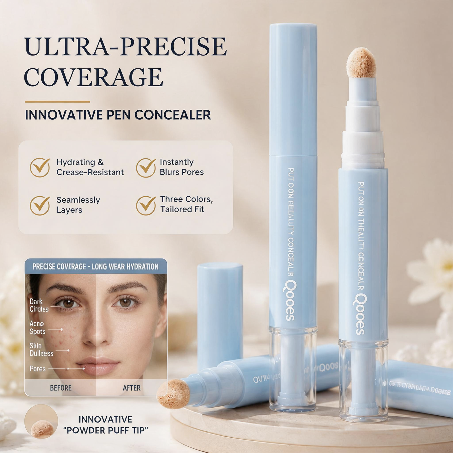 💝 TODAY ONLY-BUY 1 GET 1 FREE 💝Concealer Pen – Brightening, Correcting & Long-Lasting