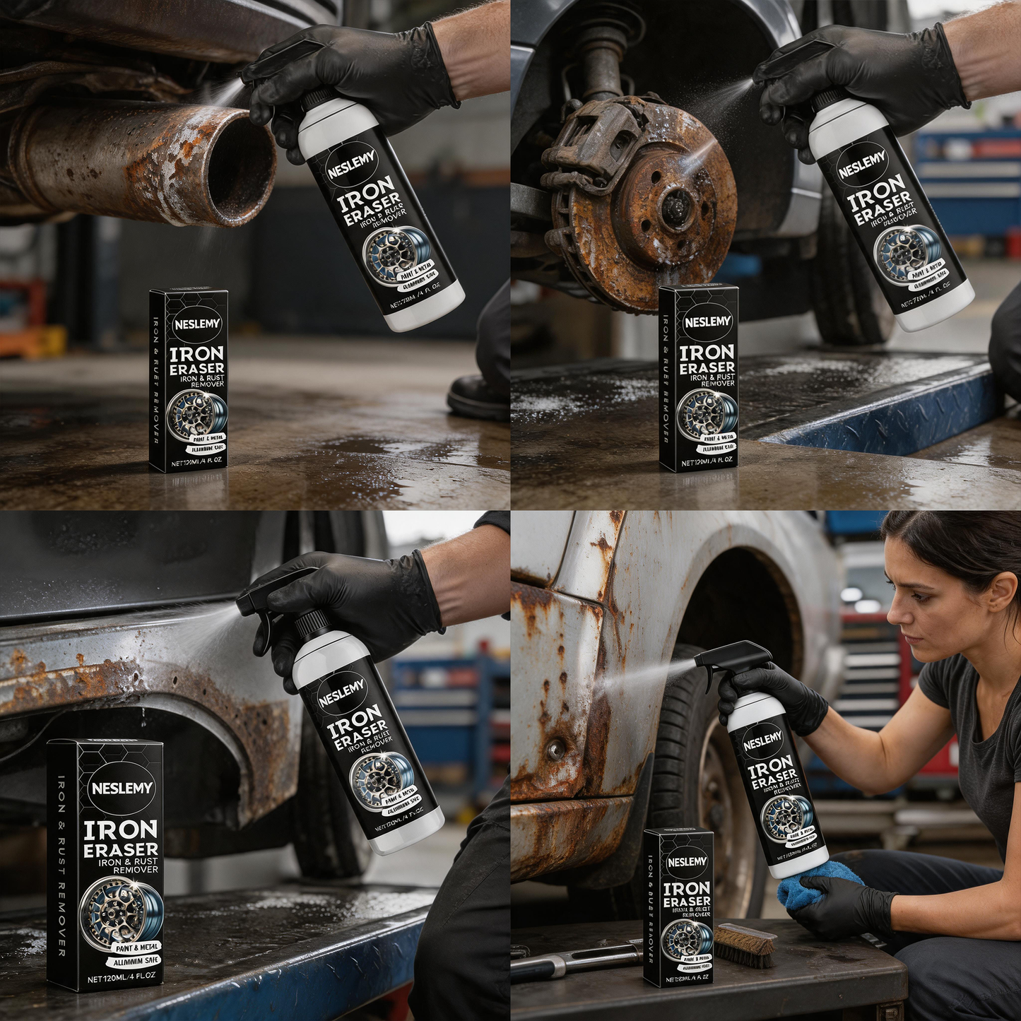 NESLEMY-Multi-Surface Car Cleaner – Remove Rust & Grime Fast