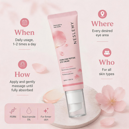 NESLEMY PDRN Pink Peptide Eye Cream 🌸-Dedicated to Real Results