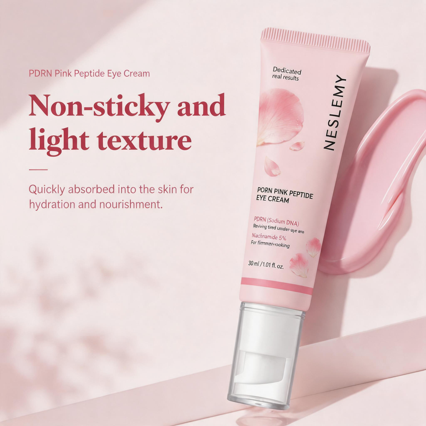 NESLEMY PDRN Pink Peptide Eye Cream 🌸-Dedicated to Real Results