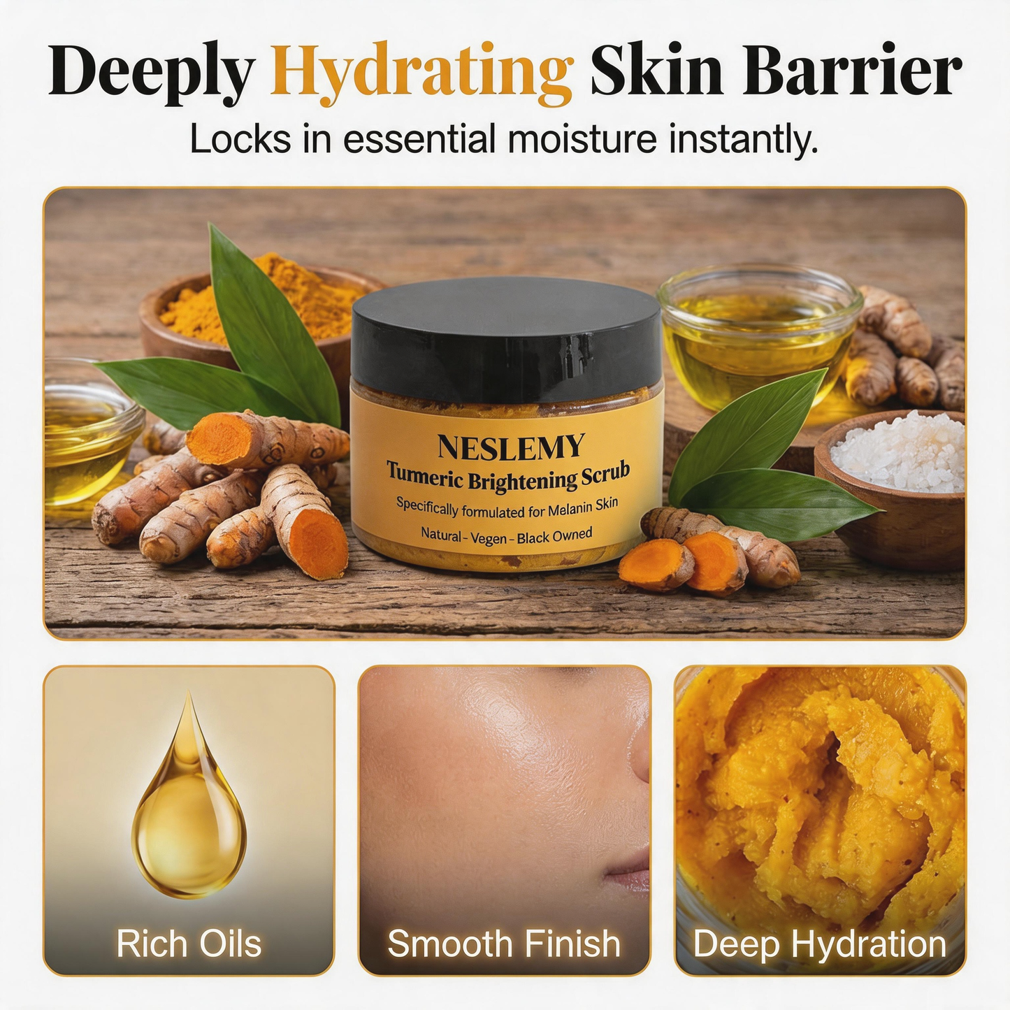 Turmeric Exfoliating Body Scrub