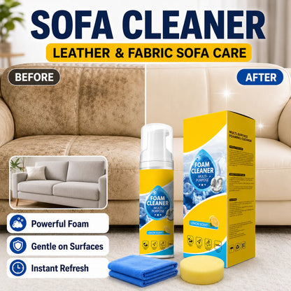 4-in-1 Multi-Enzyme Foam Cleaner – Deep Clean Car, Kitchen, Bathroom & Sofa