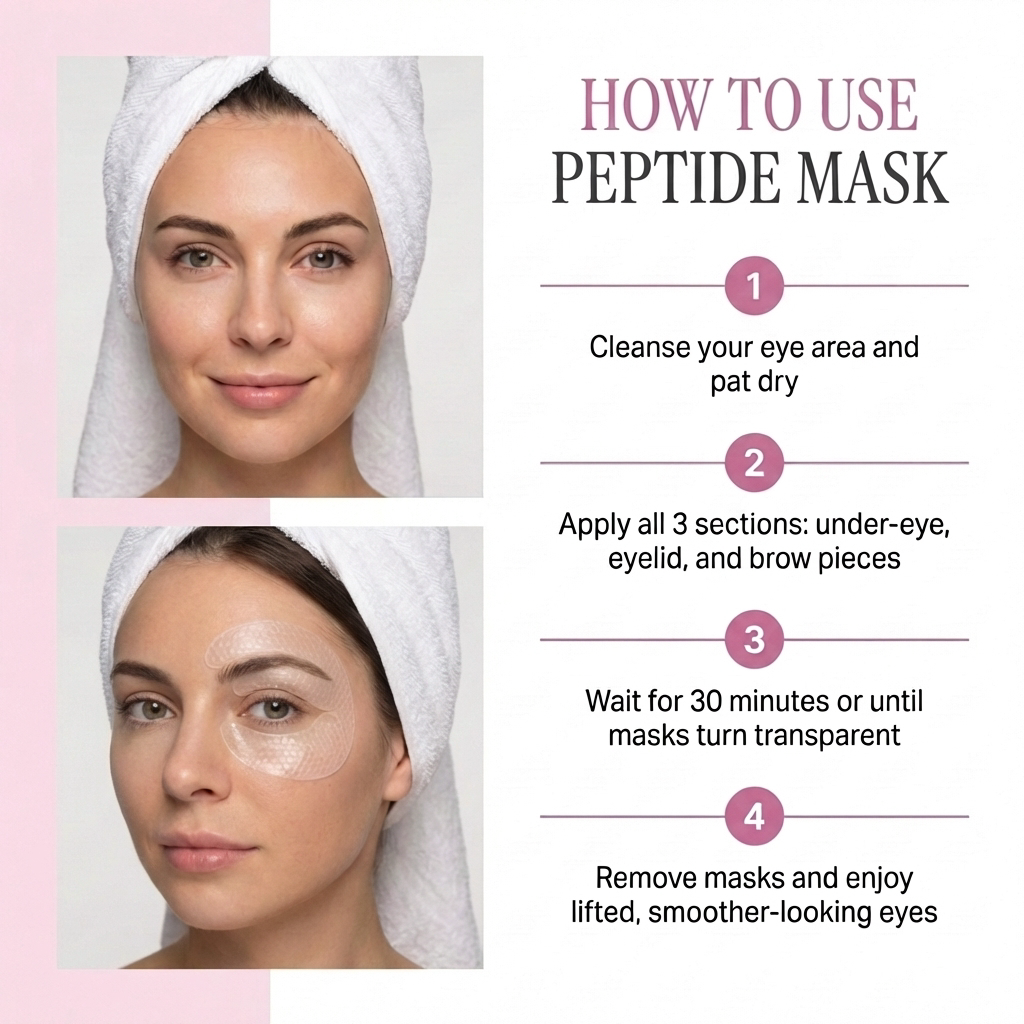 Last day-Buy 1 Get 1 Free🔥Deep Peptide Collagen Eye Mask