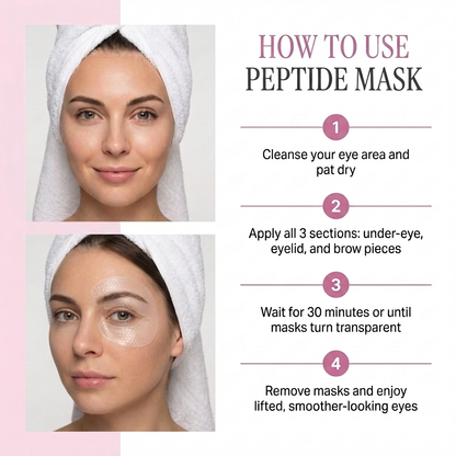Last day-Buy 1 Get 1 Free🔥Deep Peptide Collagen Eye Mask