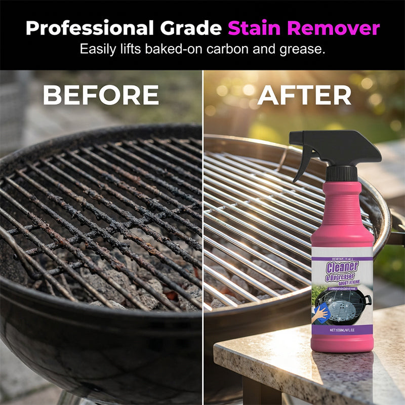 NESLEMY🔥Fast-Acting Heavy-Duty Grill Degreaser Spray🍢💦