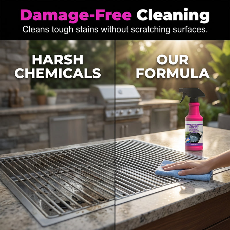NESLEMY🔥Fast-Acting Heavy-Duty Grill Degreaser Spray🍢💦