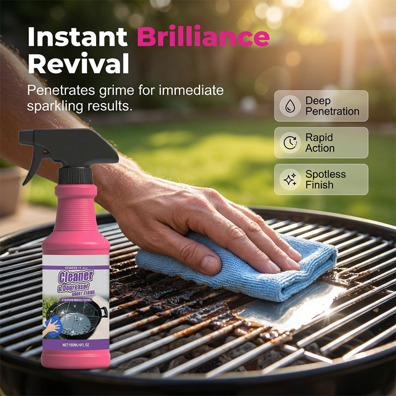NESLEMY🔥Fast-Acting Heavy-Duty Grill Degreaser Spray🍢💦