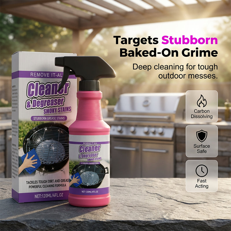 NESLEMY🔥Fast-Acting Heavy-Duty Grill Degreaser Spray🍢💦
