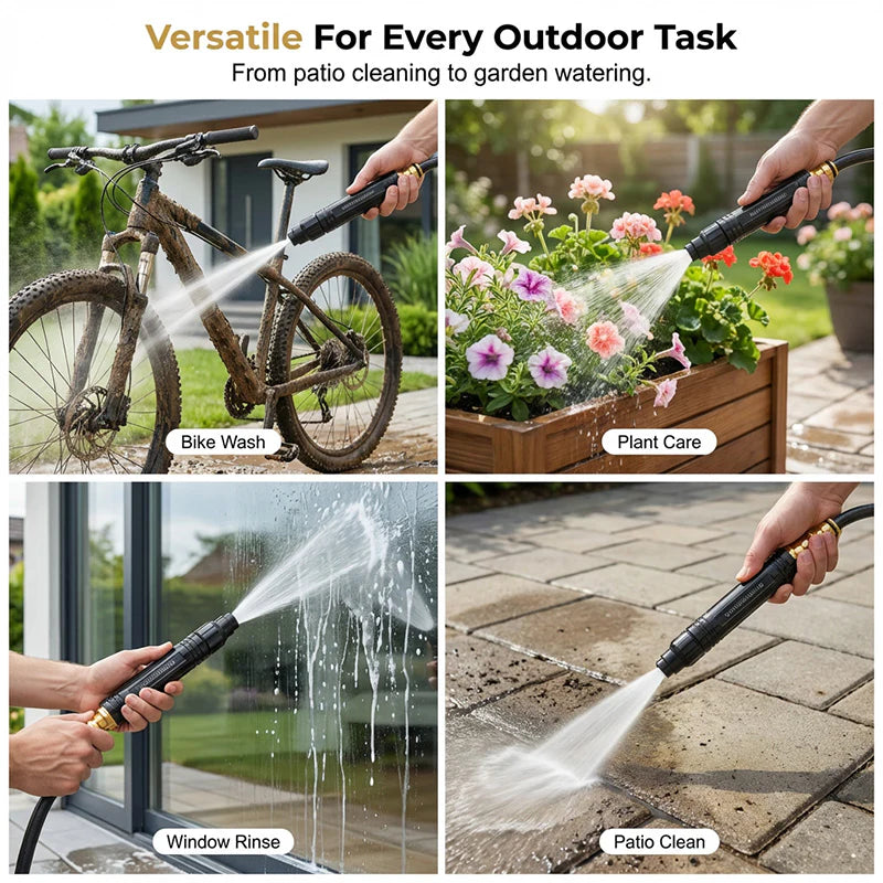 Transform Your Ordinary Hose Into A Powerful Pressure Washer