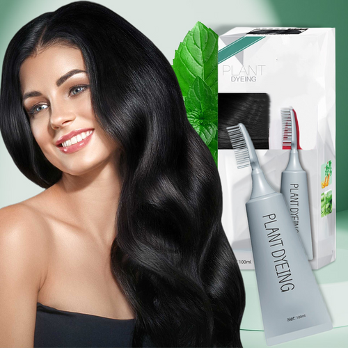 📢📢Buy 1 Get 1 Free – Last Day! ⏰Plant-Based Comb Hair Dye